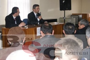 �erke� �l�emizde bilgilendirme toplant�s� d�zenlendi