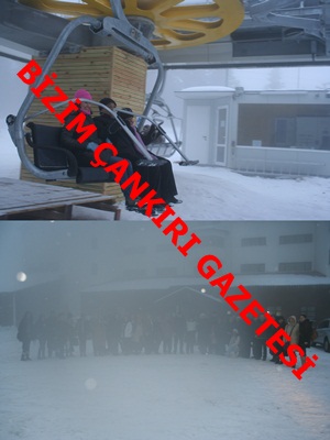 Turizm Derne�i �yeleri  Ilgaz Dorukta Kar�n tad�n� ��kartt�lar