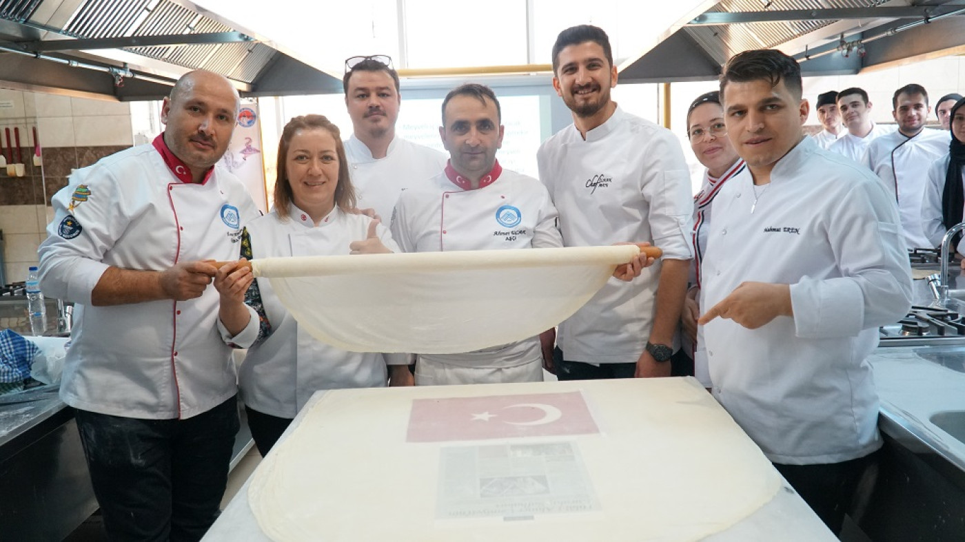 Çankırılı aşçılar tecrübelerini aktardı