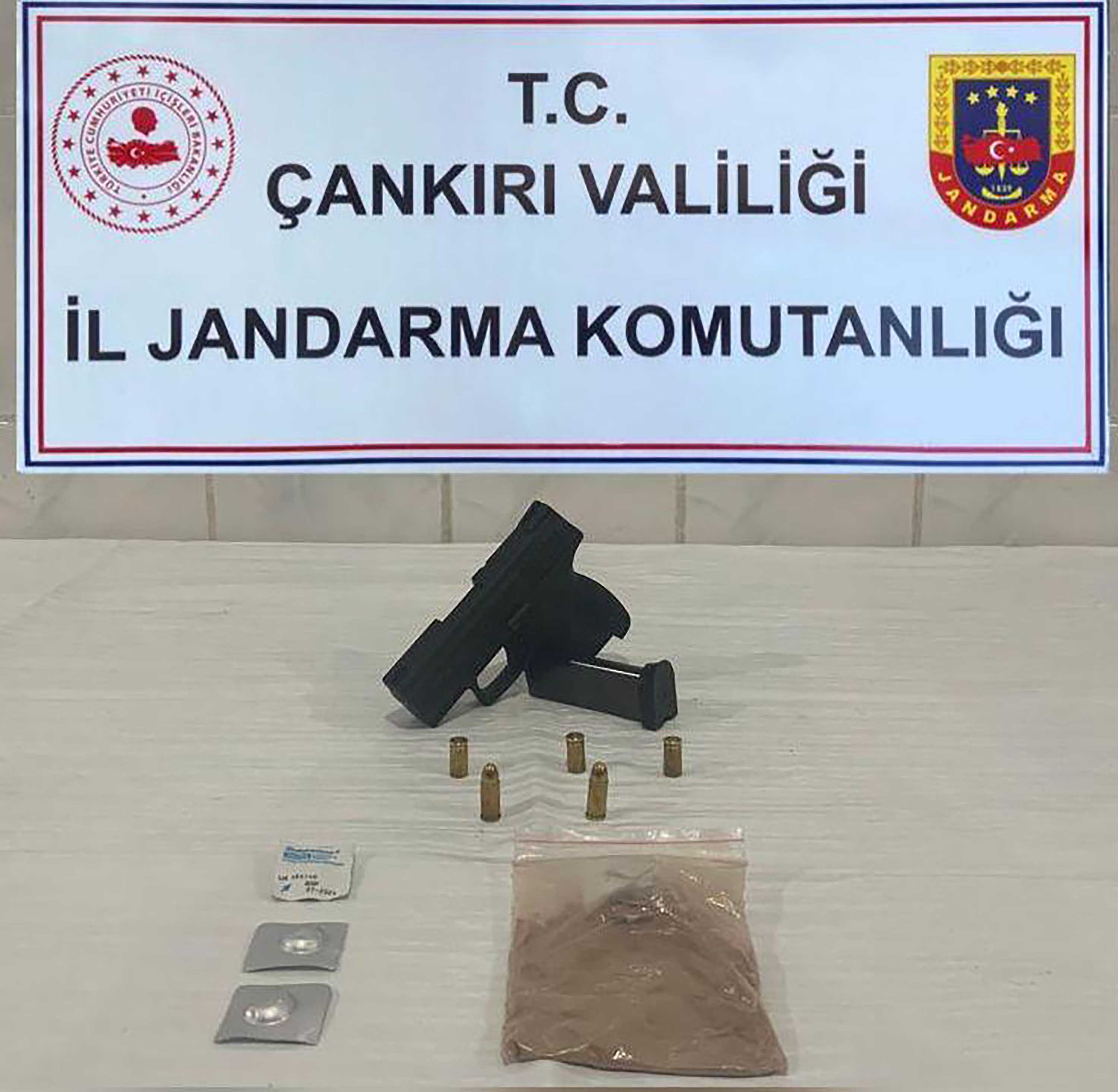 Çerkeş’e uyuşturucu getiren şahıs yakalandı
