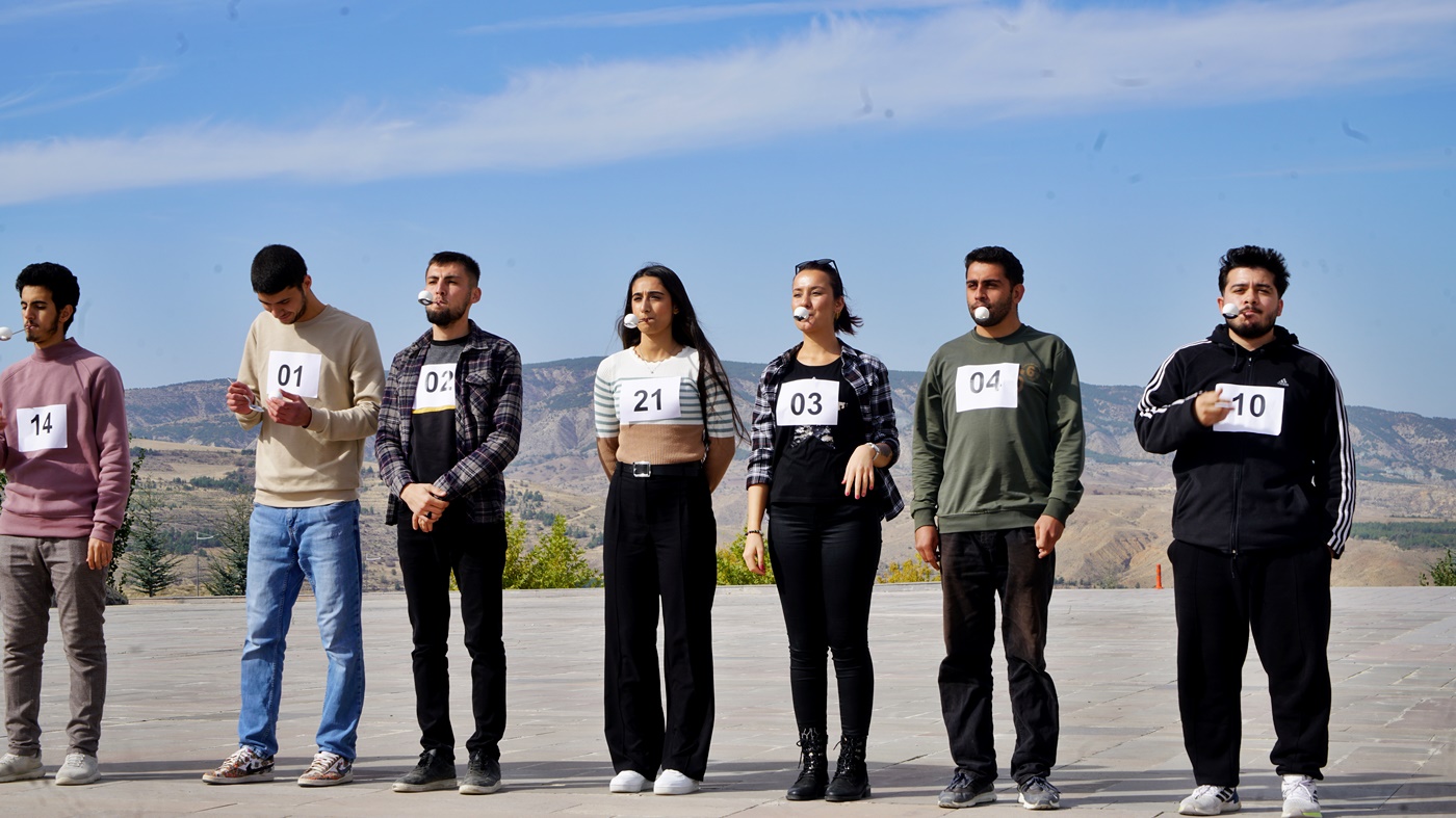 Öğrenciler, “ÇAKÜ Kampüste Yürüyor” etkinliğinde eğlendi