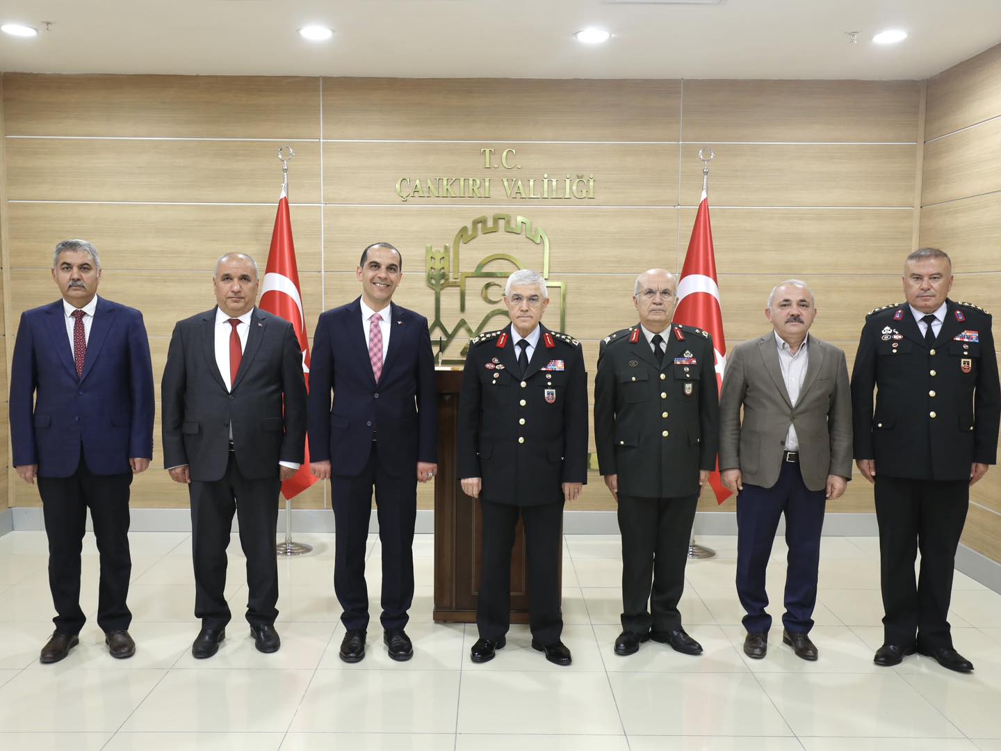 Jandarma Genel Komutanı Çetin, Çankırı'da ziyaretlerde bulundu