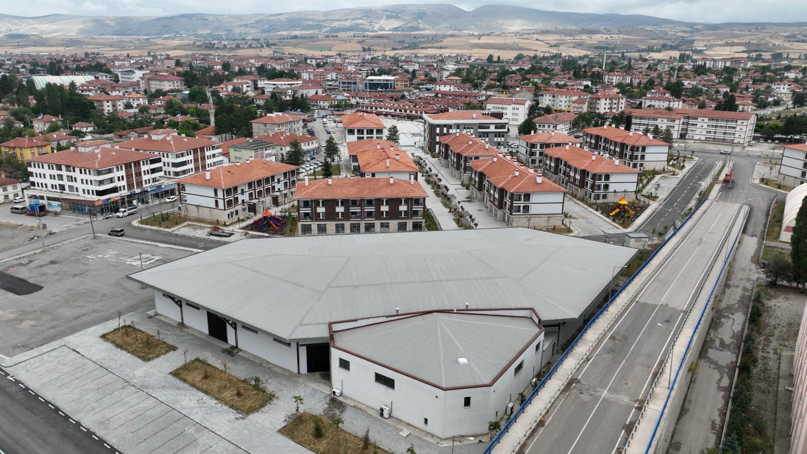 Sopacı, çalışmaları tamamlanan projeyi yerinde inceledi