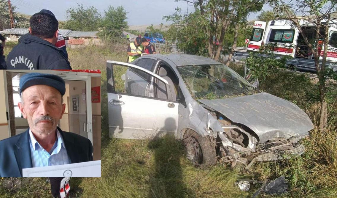 Hisarcıkkayı köyü muhtarı Karakaş, kazada hayatını kaybetti