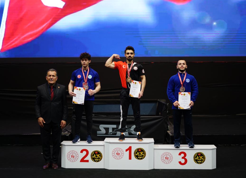 Çankırılı sporcumuz Enes Talha Ay, Türkiye şampiyonu oldu