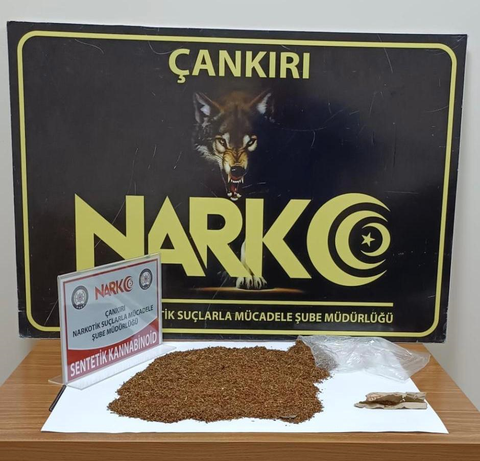 Çankırı’da 237 gr uyuşturucu madde ele geçirildi