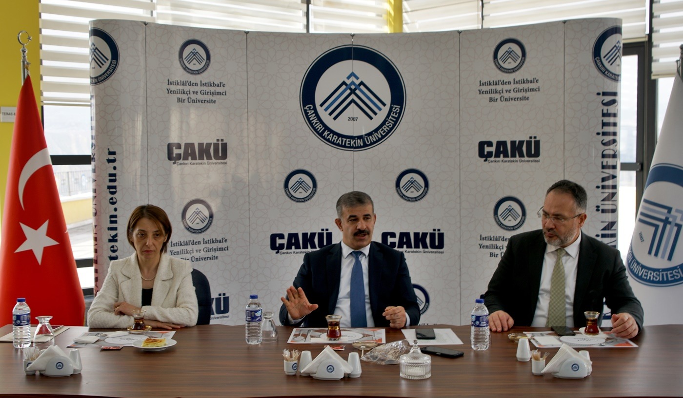 Rektör Çiftçi: Üniversitemiz, Çankırı'daki birçok kamu kurumunun taleplerini karşılamakta
