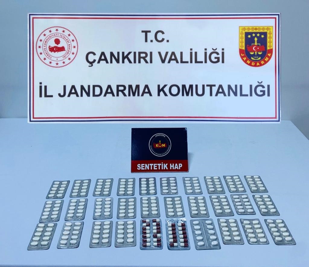 Kızılırmak’ta 311 adet uyuşturucu hap ele geçirildi
