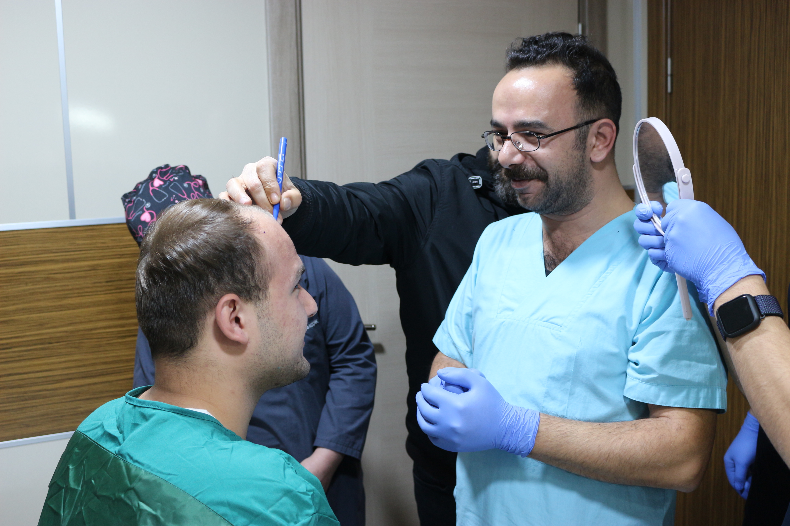 Çankırı Özel Karatekin Hastanesi, saç ekimine başladı