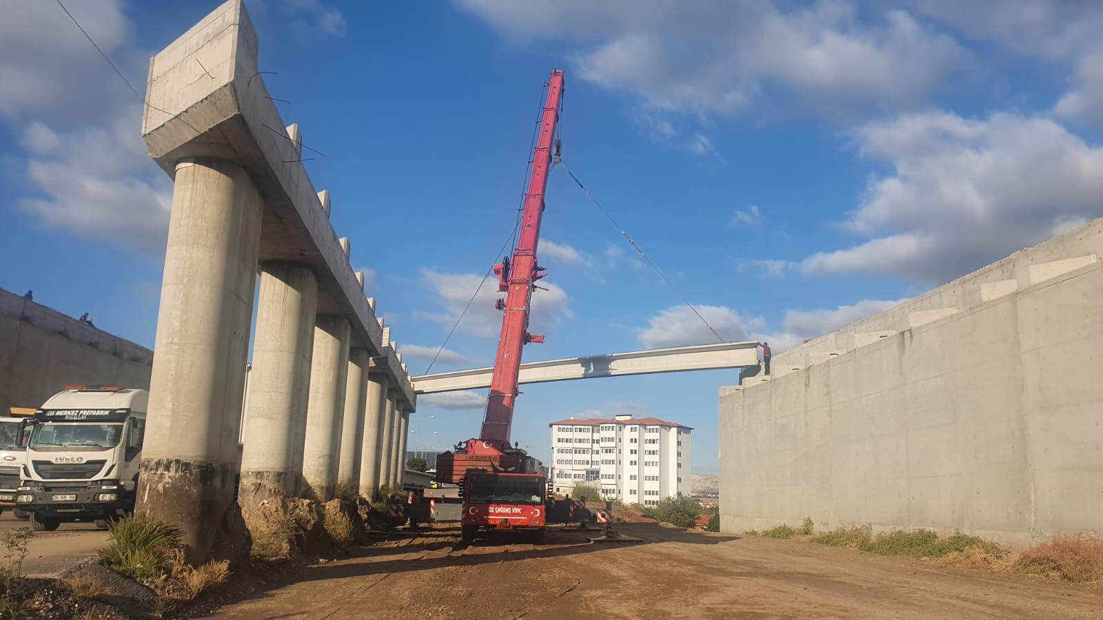 Çevre yolunda çalışmalar devam ediyor