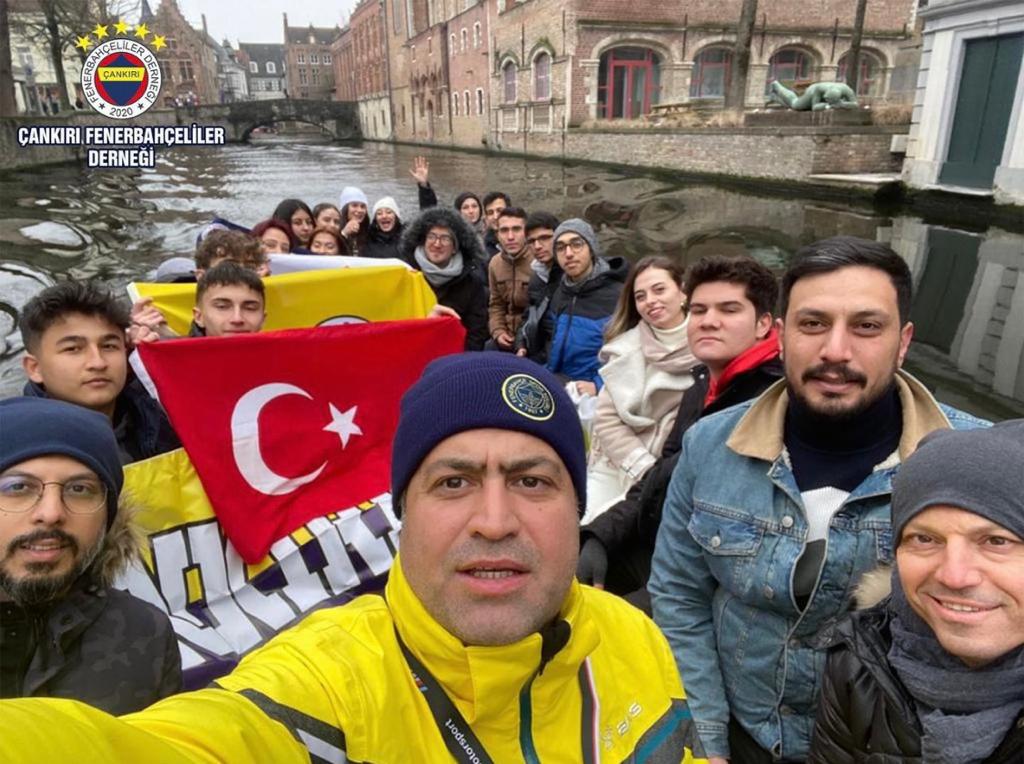 Çankırı Fenerbahçeliler Derneği Belçika’da