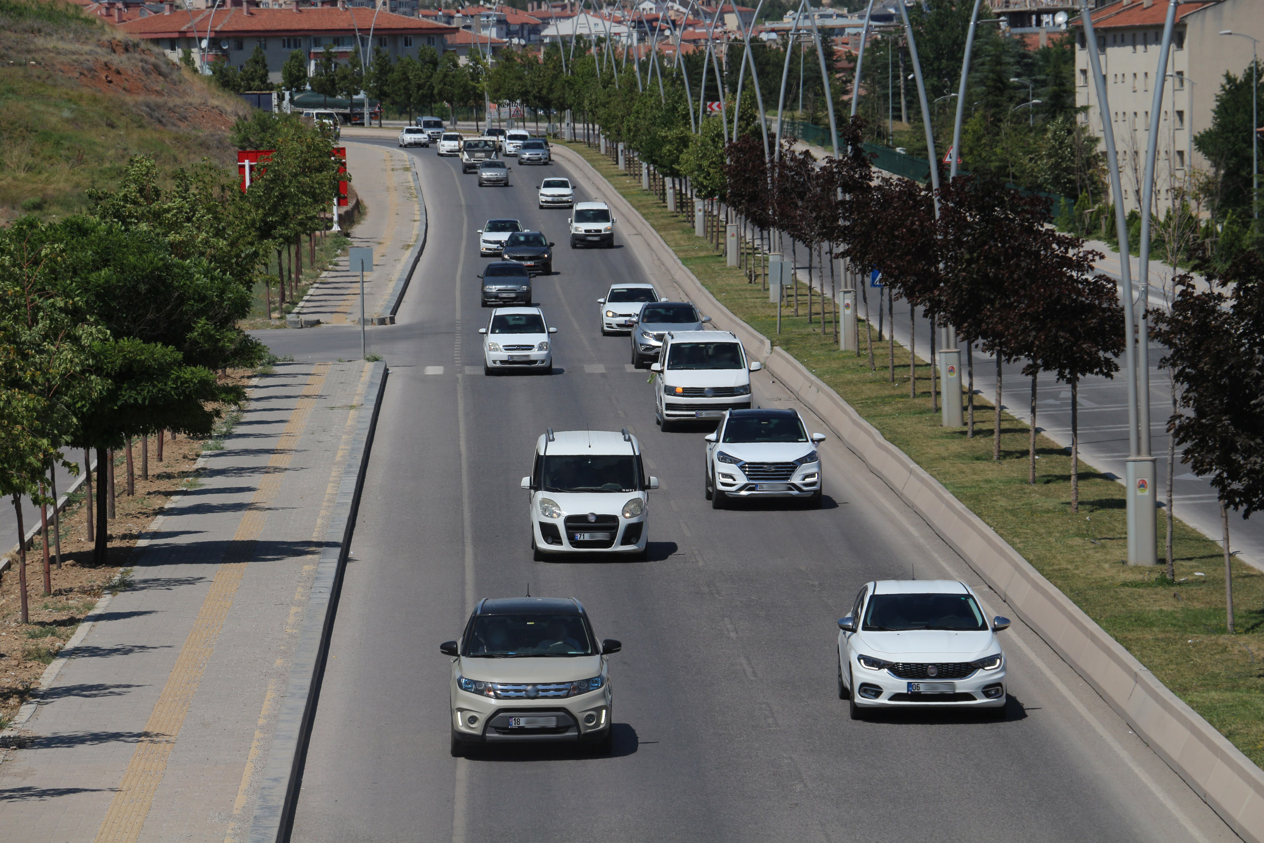 Çankırı’da araç sayısı 57 bin 541 oldu