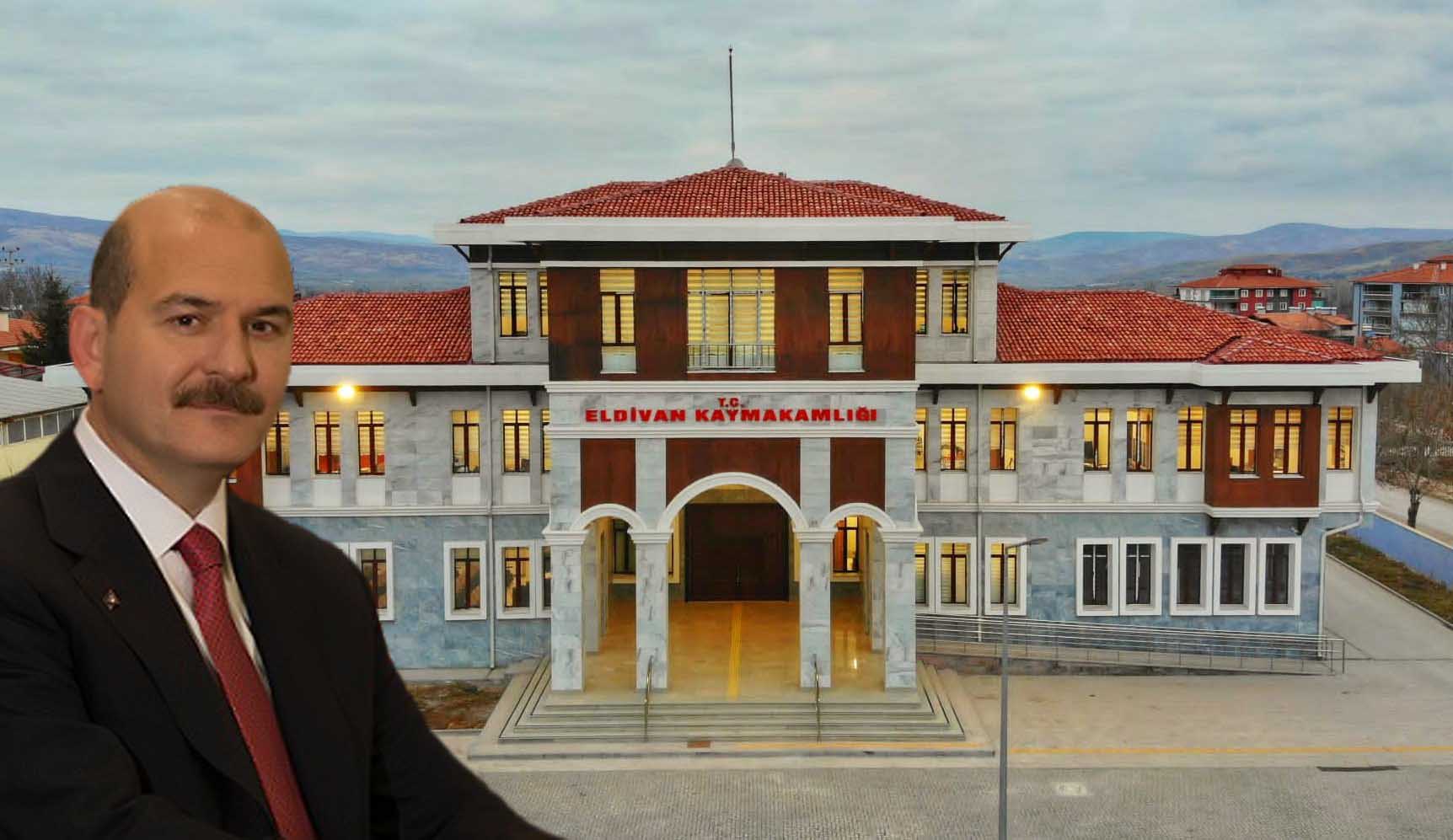 Bakan Soylu Eldivan’a geliyor