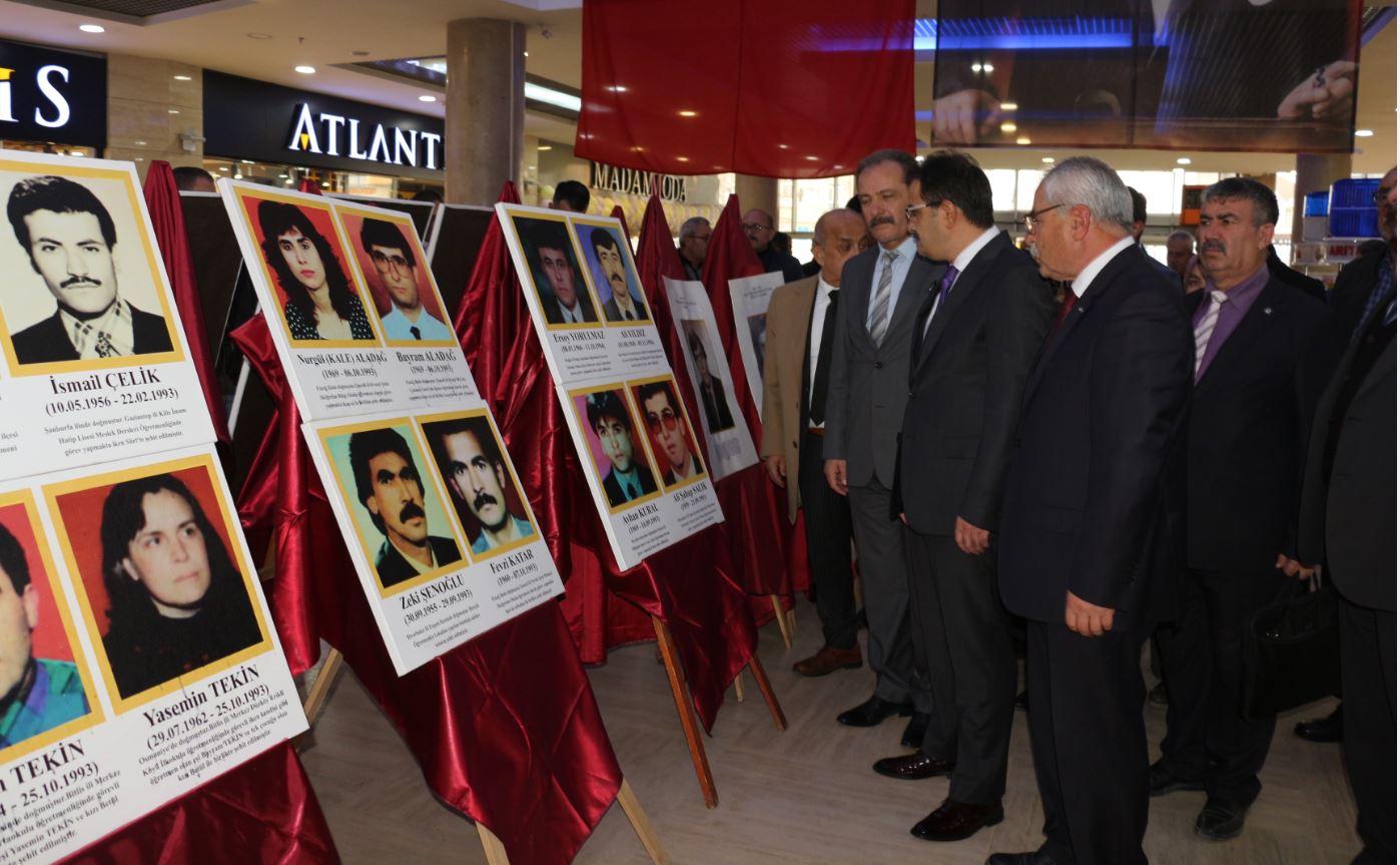 “Vatana can veren fidanlar, şehit öğretmenler” sergisi açıldı