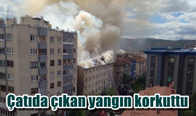 Yangın korkuttu