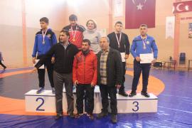 Serbest Güreş gurup birinciliği sonuçlandı