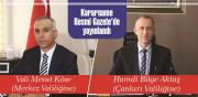 Valiler Kararnamesi yayınladı