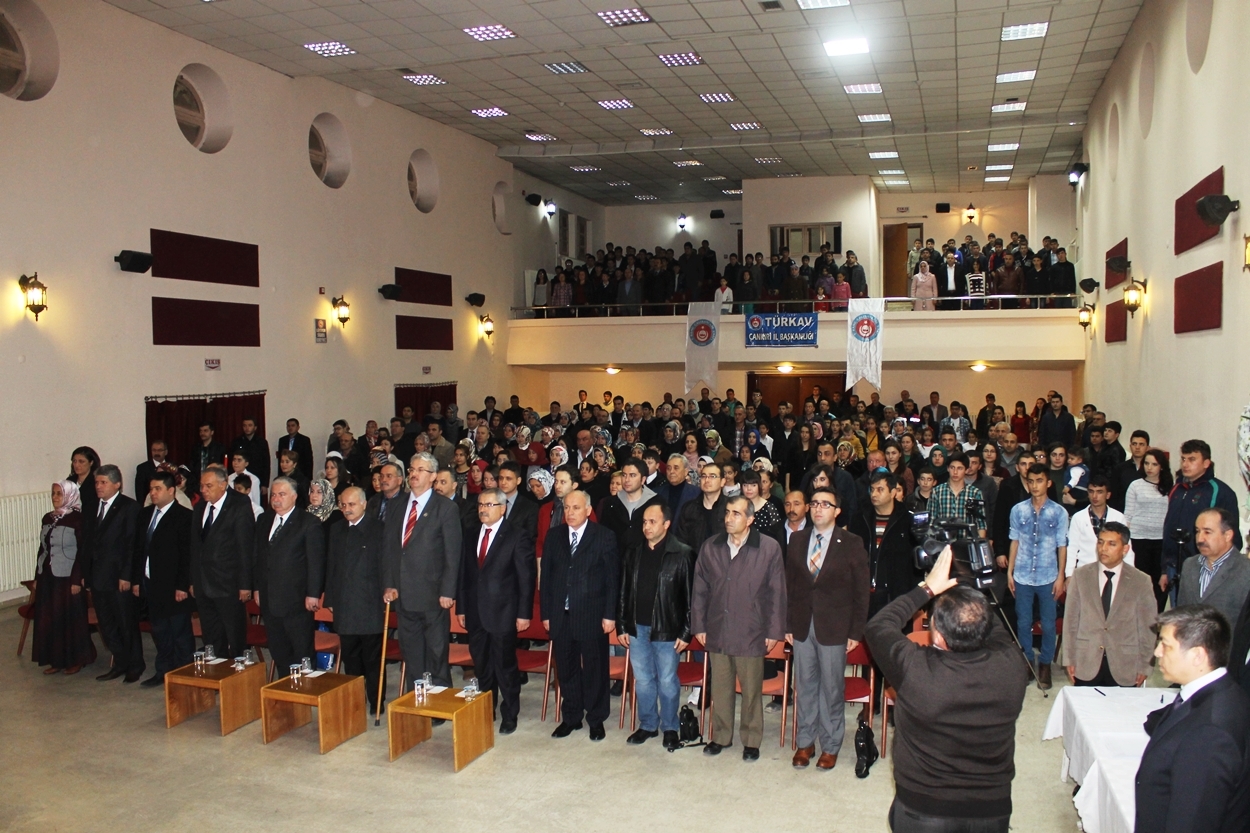 T�RKAV taraf�ndan �stiklal Mar��m�z�n G�zel Okunmas� yar��mas�n�n ���nc�s� d�zenlendi